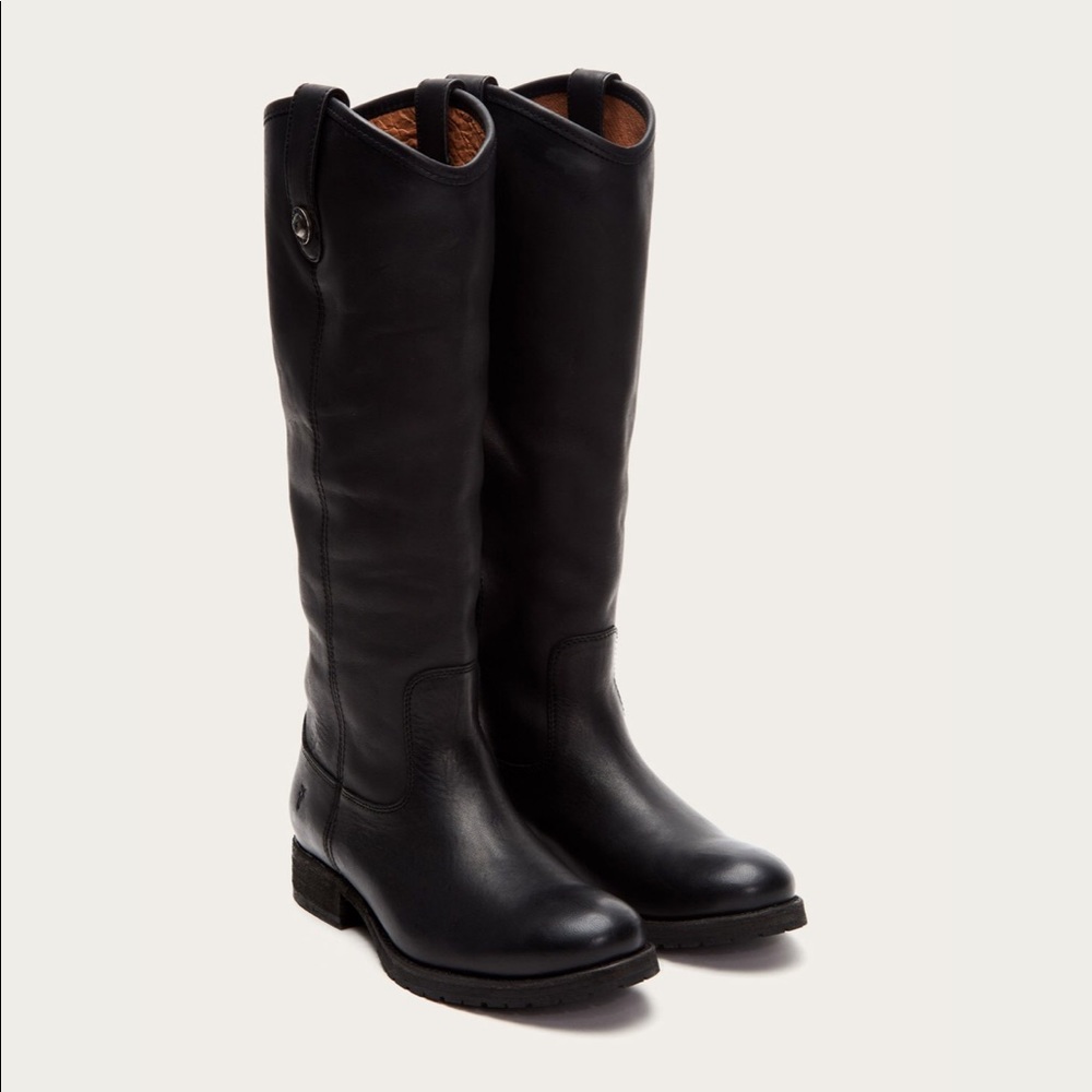 Black Frye Melissa Button Boots - LIKE NEW!